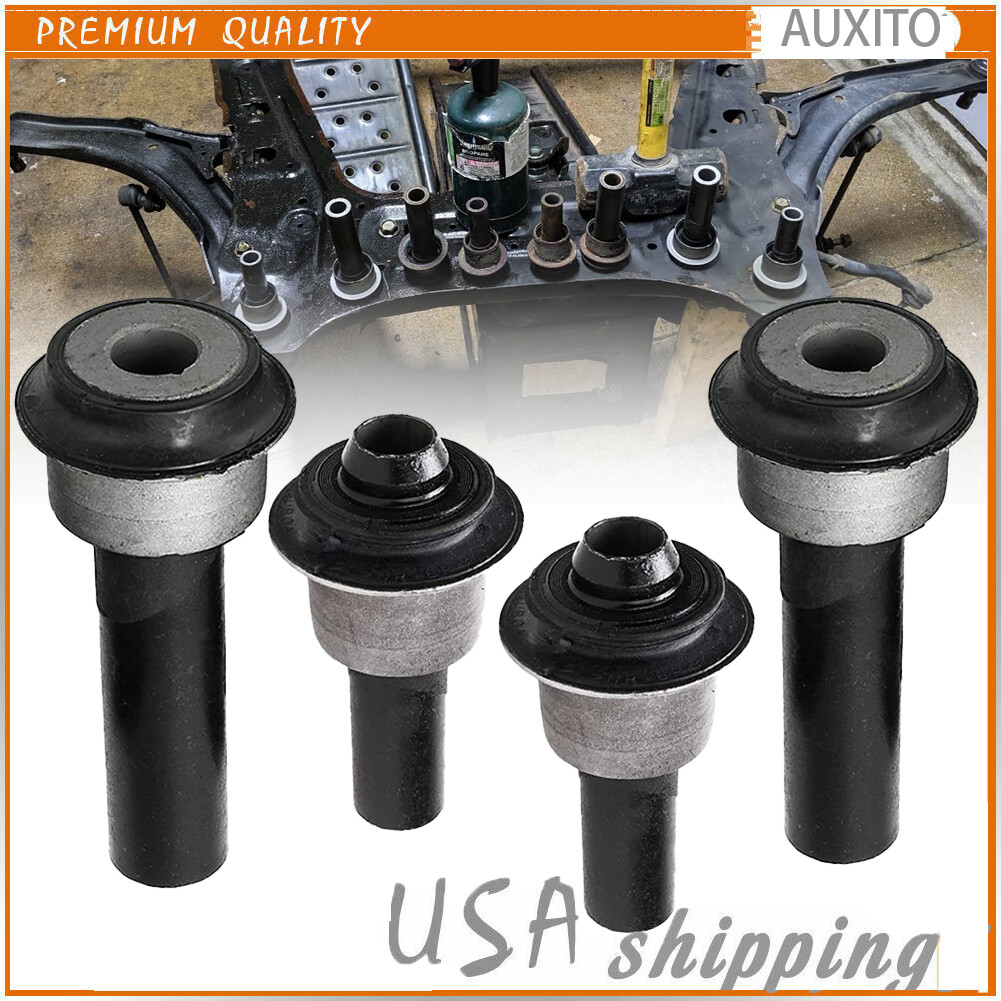 4PC Engine Cradle Front Subframe Crossmember Bushing For 08-15
