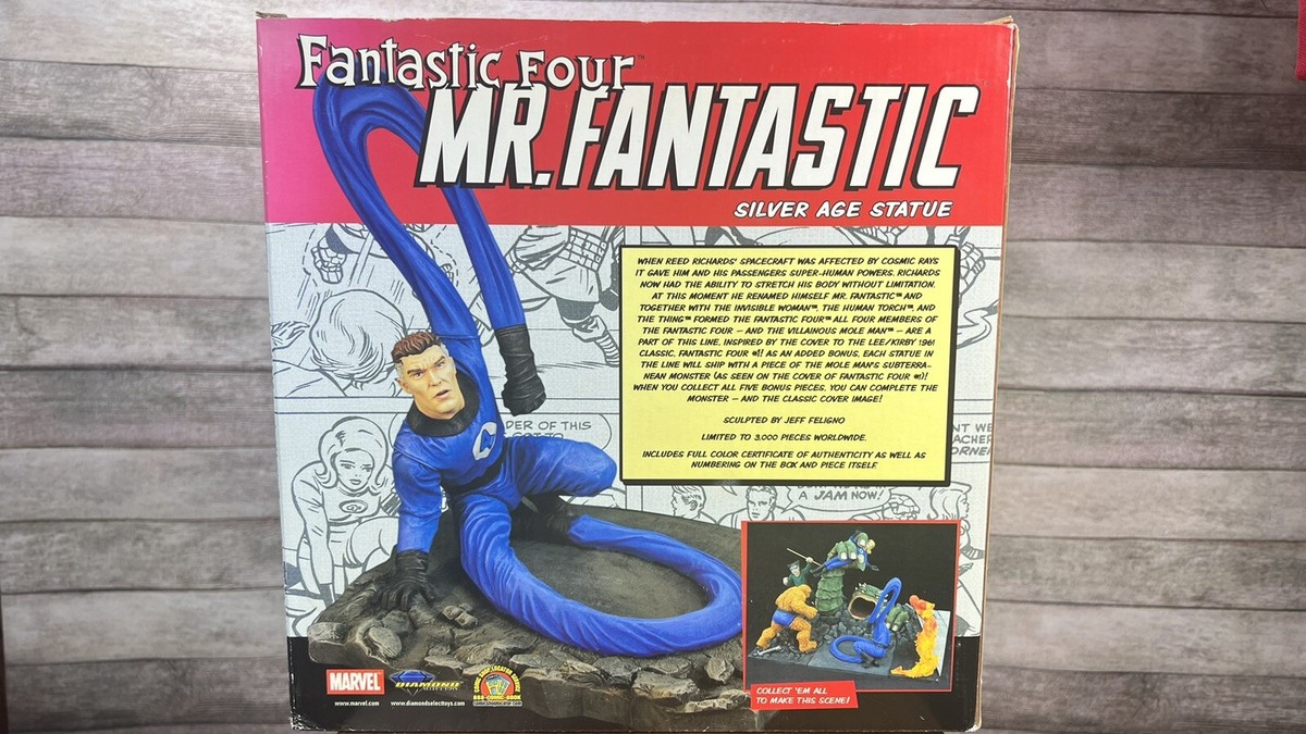 マーベル Mr. Fantastic Statue 並行輸入品 270/3000 Mr. Fantastic 1:10 Scale Statue by Iron Studios | Sideshow