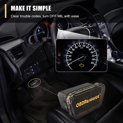 Car Auto Code Clearer Clear Turn-Off Check Engine Light OBD2 Erase Codes Tool*A