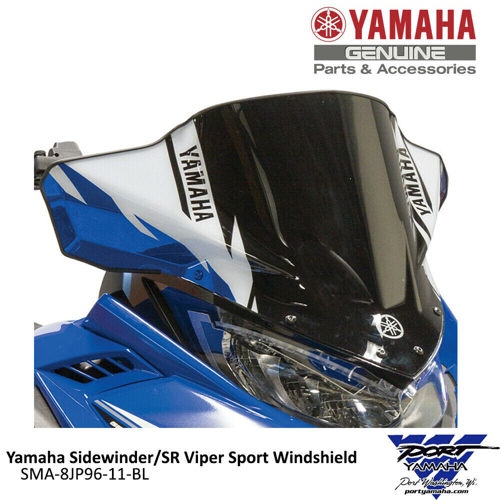 Yamaha Sidewinder SR Viper Low Sport Windshield Blue SMA8JP9611BL eBay