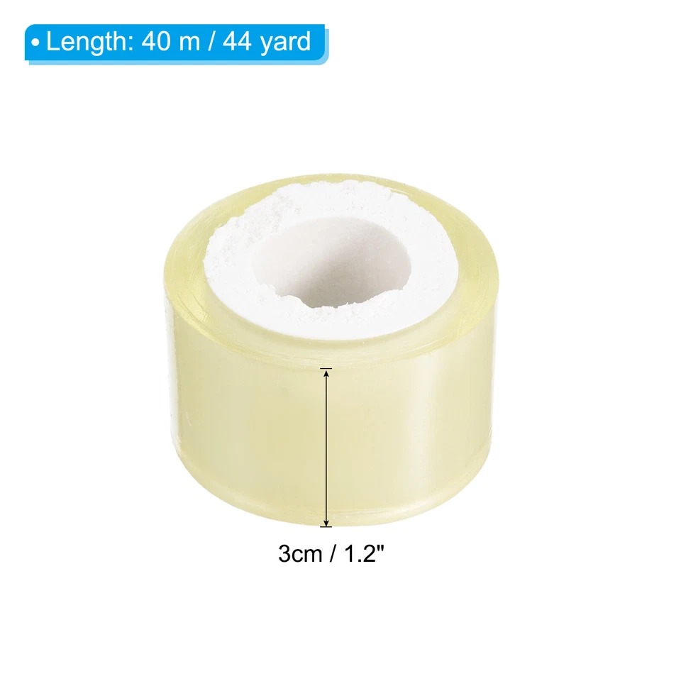 40M x 3cm Badminton Agarre Cojín Envolver, 3pzs PE Tenis Raqueta Agarre Cinta - Imagen 2 de 4