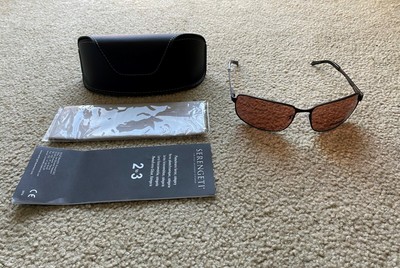 Serengeti 8664 Wanamaker Sunglasses Photochromic Lenses New With Tags & Case 