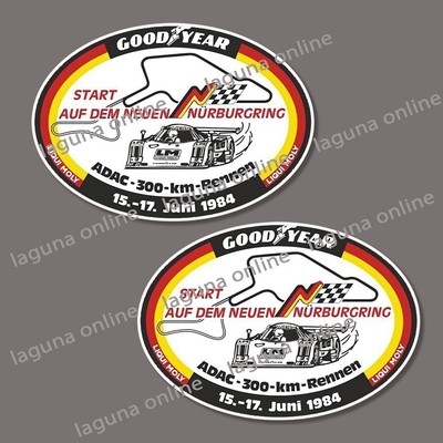 goodyear nuru liquimoly Logo Gloss Weatherproof Decal Sticker