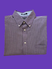 CHAPS CLASSIC FIT TWILL MEN'S LONG SLEEVE DRESS SHIRT - SIZE 16-16.5 (34/35)