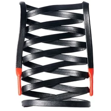 Litlaces - Premium Leather Shoelaces with Silicone Tips fits Air Jordan 1 