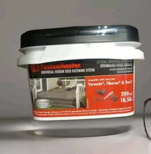 Fasten Master Universal Deck Hidden Fastener System 200 sq ft FMTHDCLIP-200