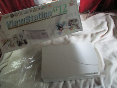 Artec Ultima Electronics ViewStation AT12 Flatbed Scanner 36-bit 600x1200 DPI