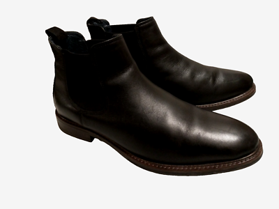 Johnston and Murphy Black Leather Men\'s Boots 11M Amazon.com | Johnston & Murphy Men main image 2