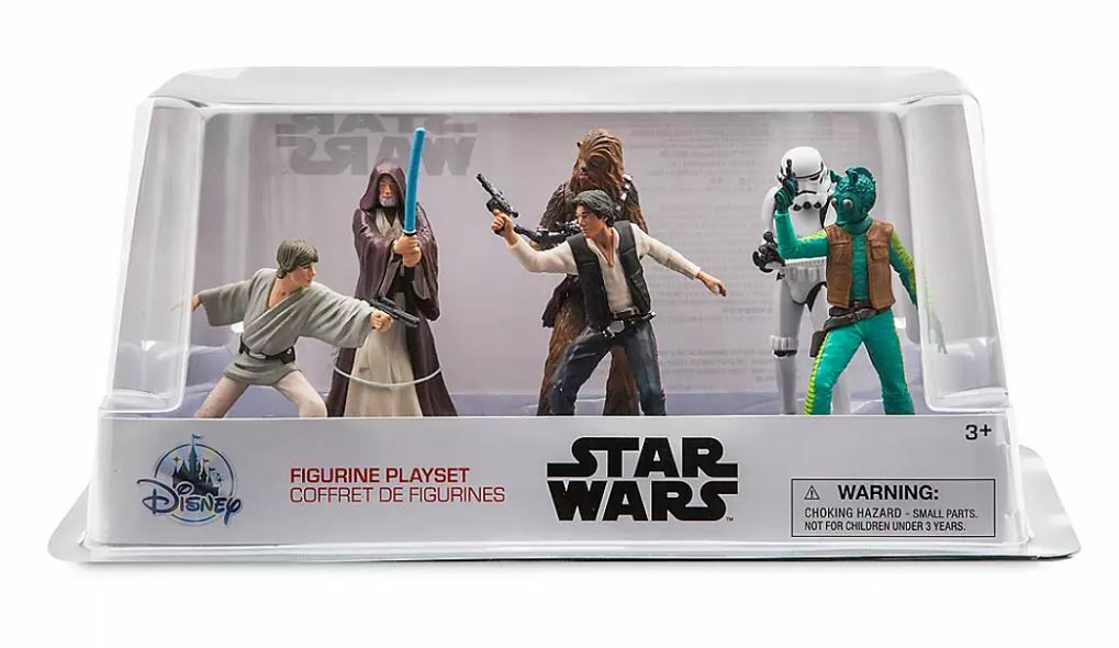 Disney Store Star Wars CANTINA 6 PVC Figure Play Set
