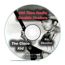 The Cisco Kid, Six Shooter, All 474 Episodes Full Run Old Time Radio OTR DVD F87
