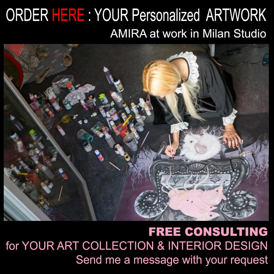 arte moderno pintura contemporánea animales cabeza tortuga naturaleza huevo pop arte dibujos animados Foto 2 de 4