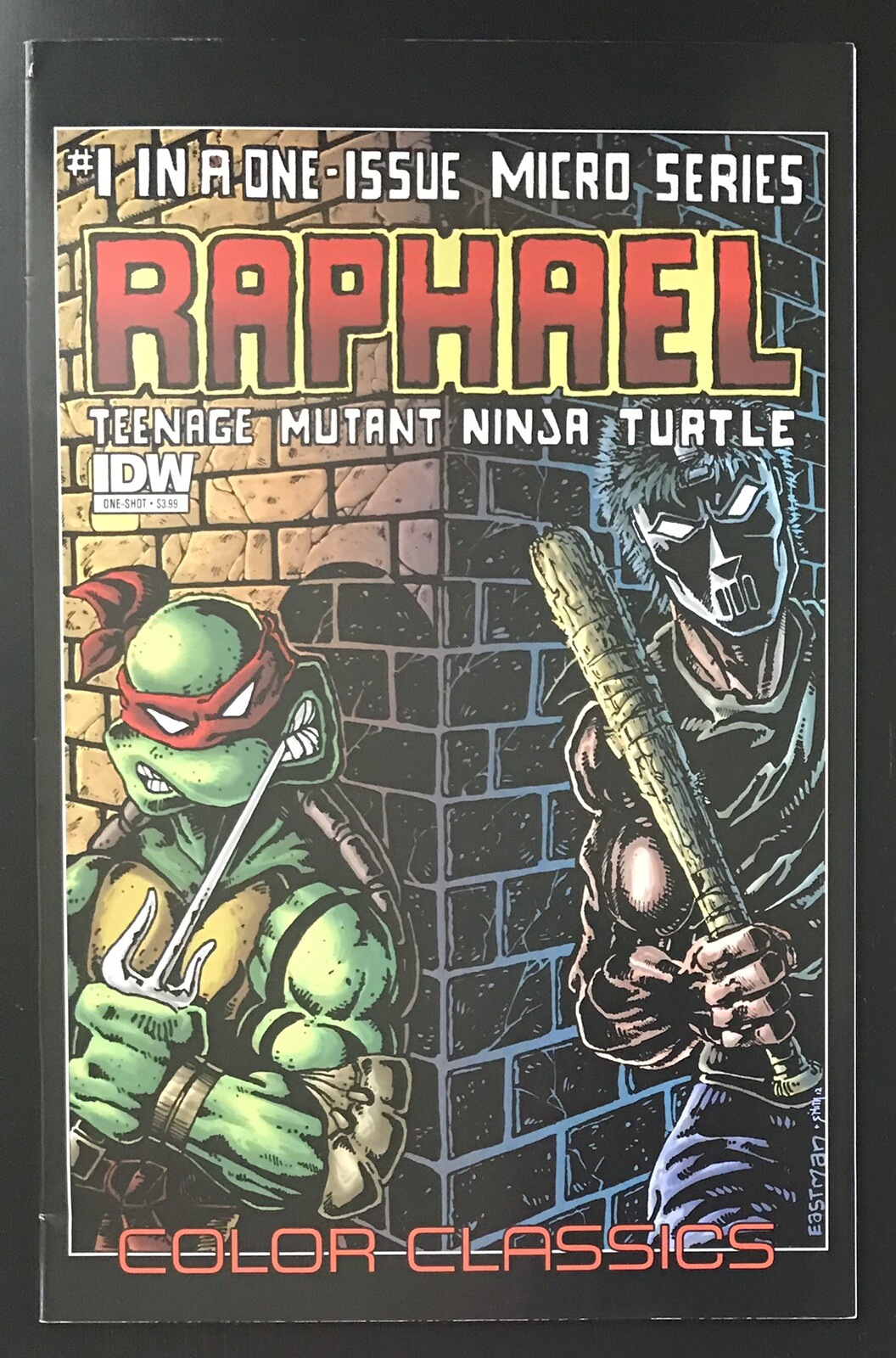 TMNT Raphael Micro Series Color Classics IDW Comic Teenage Mutant Ninja Turtles Ograniczona ilość, obfita