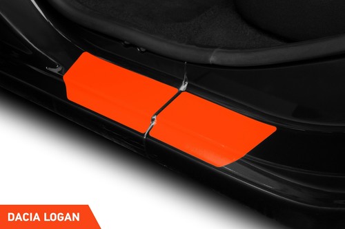 Voiture Seuils de Porte Film Protecteur pour Dacia Logan MCV 2 (II) Transparent - Foto 3 di 6