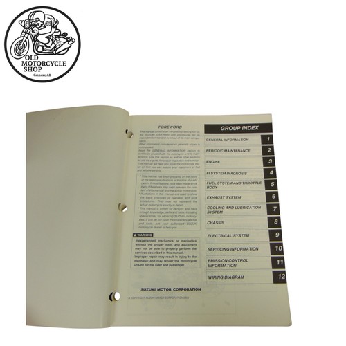 2003 SUZUKI GSXR GSX-R 600 SHOP SERVICE MANUAL FACTORY OEM 99500-35090-01E - Bild 4 von 5