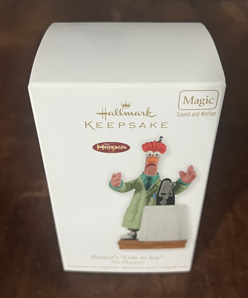 Hallmark Keepsake Beaker's Ode to Joy Magic Ornament Sound & Motion IOB eBay