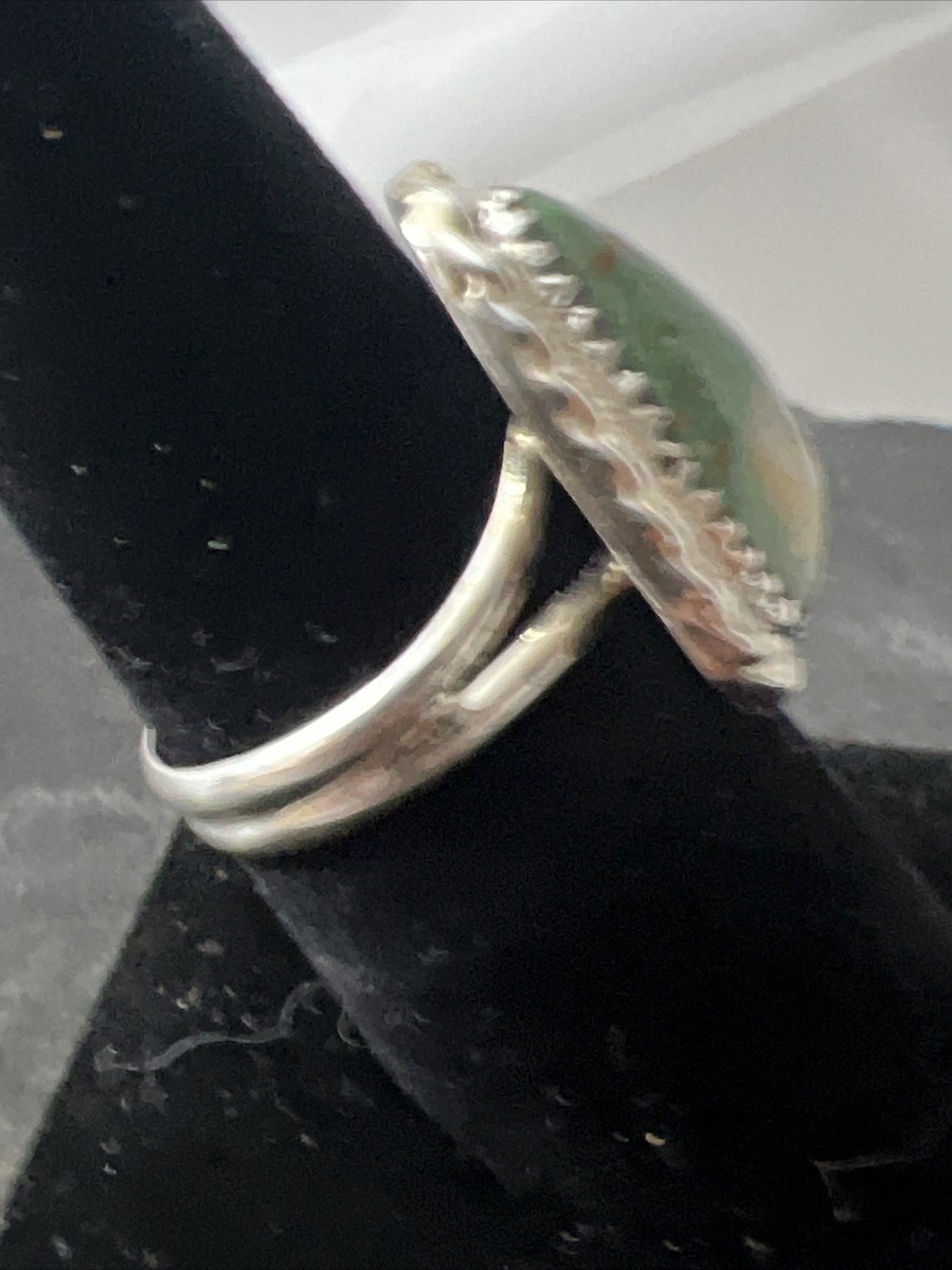 Navajo Jereme Delgarito Stamped Sterling Silver Damale Mine