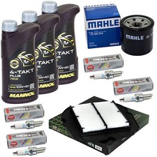 Wartung 3L Öl Set für Suzuki SFV 650 Gladius 09-16 Luftfilter Ölfilter Zündkerze