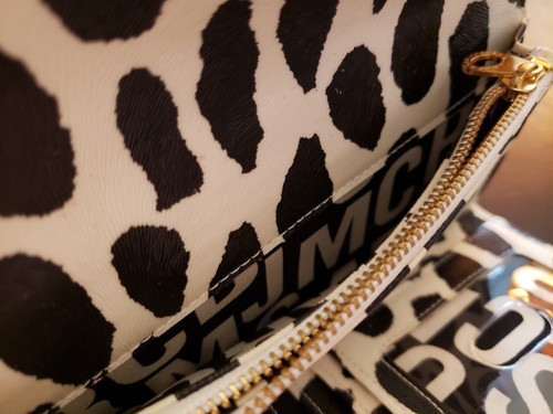 🖤Marc by Marc Jacobs Classic Francesca BLACK/Creme Spotted Shoulder Bag &Wallet - Picture 13 of 13