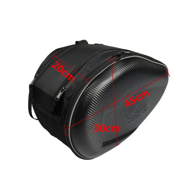 Motorcycle Saddle Rider Brown Knight Luggage Bag Waterproof Rain Cover - Image 4 of 4