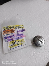 OFMEGA CHROMED PLASTIC SINGLE CRANK COVER PLATE