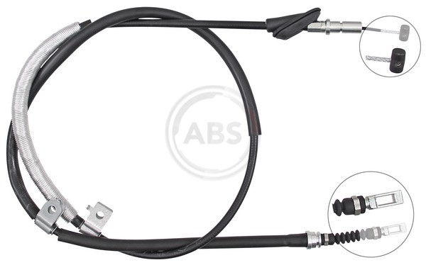 A.B.S.-OE K18988-OE Cable Pull, parking brake for HONDA