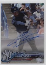 2018 Topps Clearly Authentic Auto Gleyber Torres #CAA-GT Auto 2s2