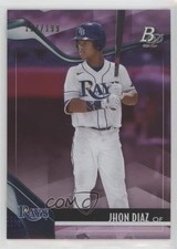 2021 Bowman Platinum Top Prospects Pink /199 Jhon Diaz #TOP-28 nd3