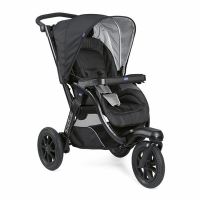 CHICCO ACTIV3 BUGGY SCHWARZ LEICHT 3-RAD SPORTKINDERWAGEN