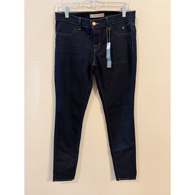 J Brand Power Stretch Leggings Starless Dark Indigo Skinny Jeans 9010216 Size 29