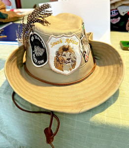 Vtg Tooled Leather Hat Made in Machu Picchu Peru Southwestern Boho Women\'s SMALL il_1080xN.6168661794_cd87.jpg main image 2