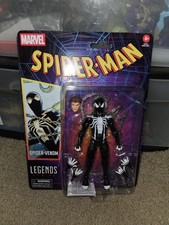 Marvel Legends Spider-Man Retro Card 6  Spider Venom Figure NIB