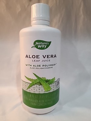 Aloe Vera Leaf Juice 33.8 Oz  by Nature's Way