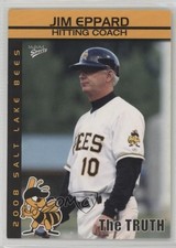 2008 MultiAd Sports Salt Lake Bees Jim Eppard #4 jg3