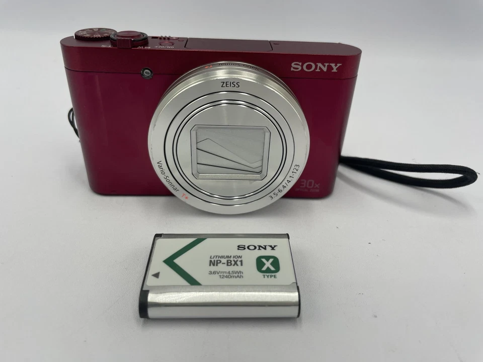 英语 OK 完好索尼 Cyber-Shot DSC-WX500 紧凑型数码相机 2237 — 第 3/4 张图片