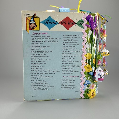 Rand McNally Elf Book Amos Learns to Talk 1958 Junk Journal Handmade Vintage Eph - Picture 4 of 21