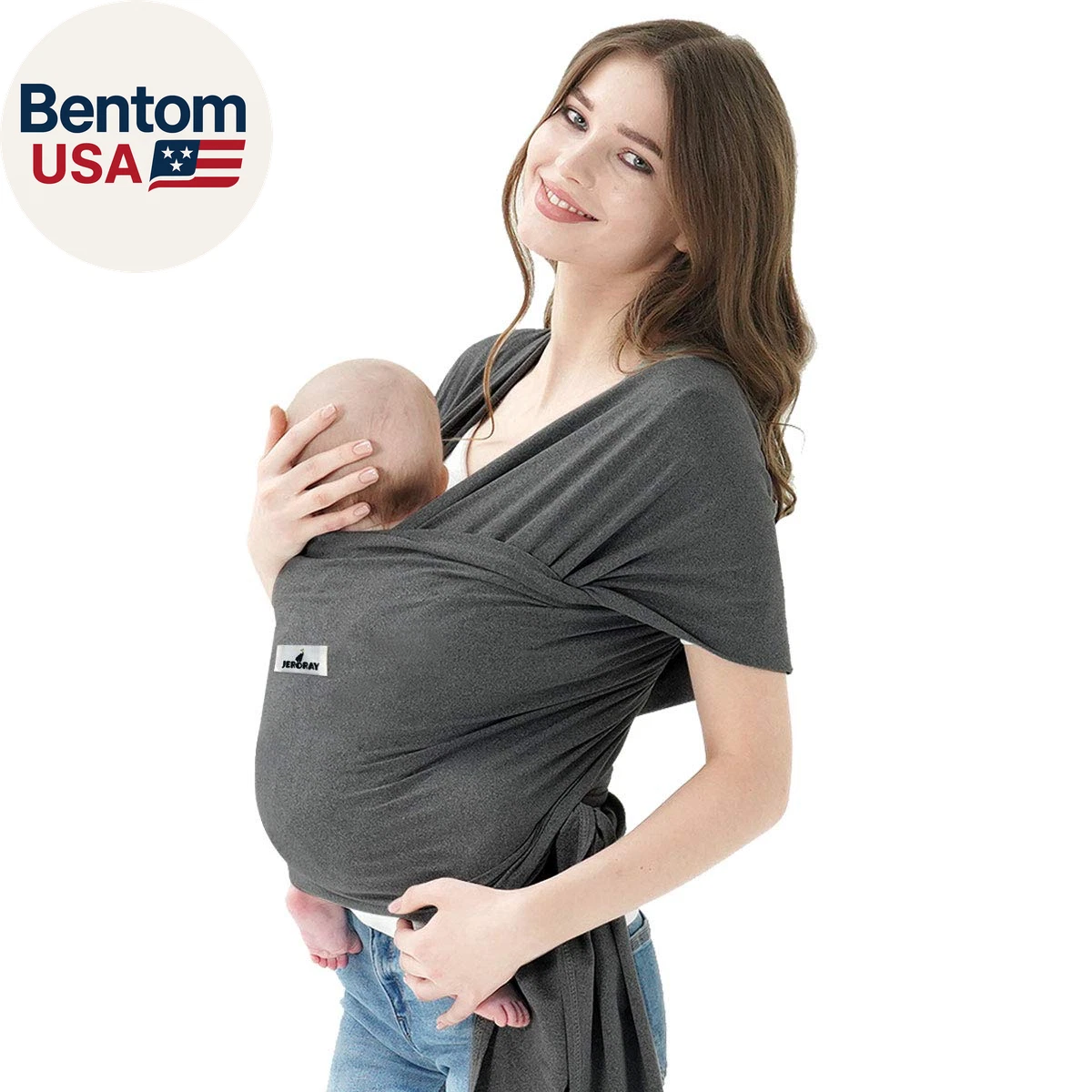 Baby Wraps Carrier, Baby Carrier,Hands Free Infant Carrier, Lightweight,Breatha