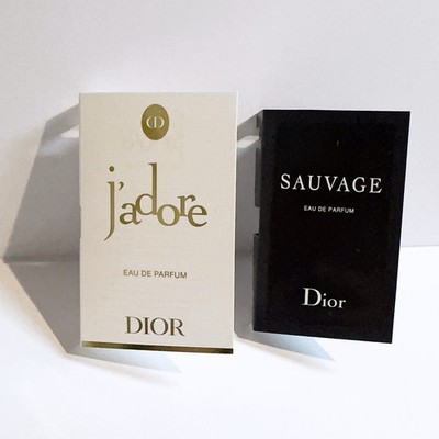 Dior~ Sauvage J'adore EAU DE PARFUM EDP Sample Vial Size 0.03oz