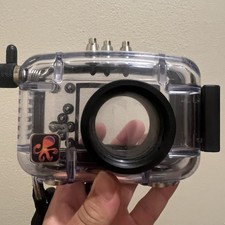 Ikelite Ultra Compact Underwater Camera Case Housing Scuba Used