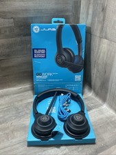 JLab Go Work Hybrid Bluetooth Wireless Headset - Black