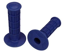 AME Full Waffle old school BMX bicycle grips - BLUE