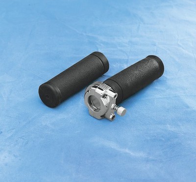 Drag Specialties Throttle/Grip Assembly for Single Cable Motorcycle Street Bike