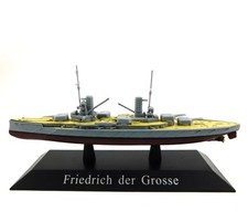 SMS Friedrich der Grosse (1911) Diecast Model German Warship | Scale 1:1250