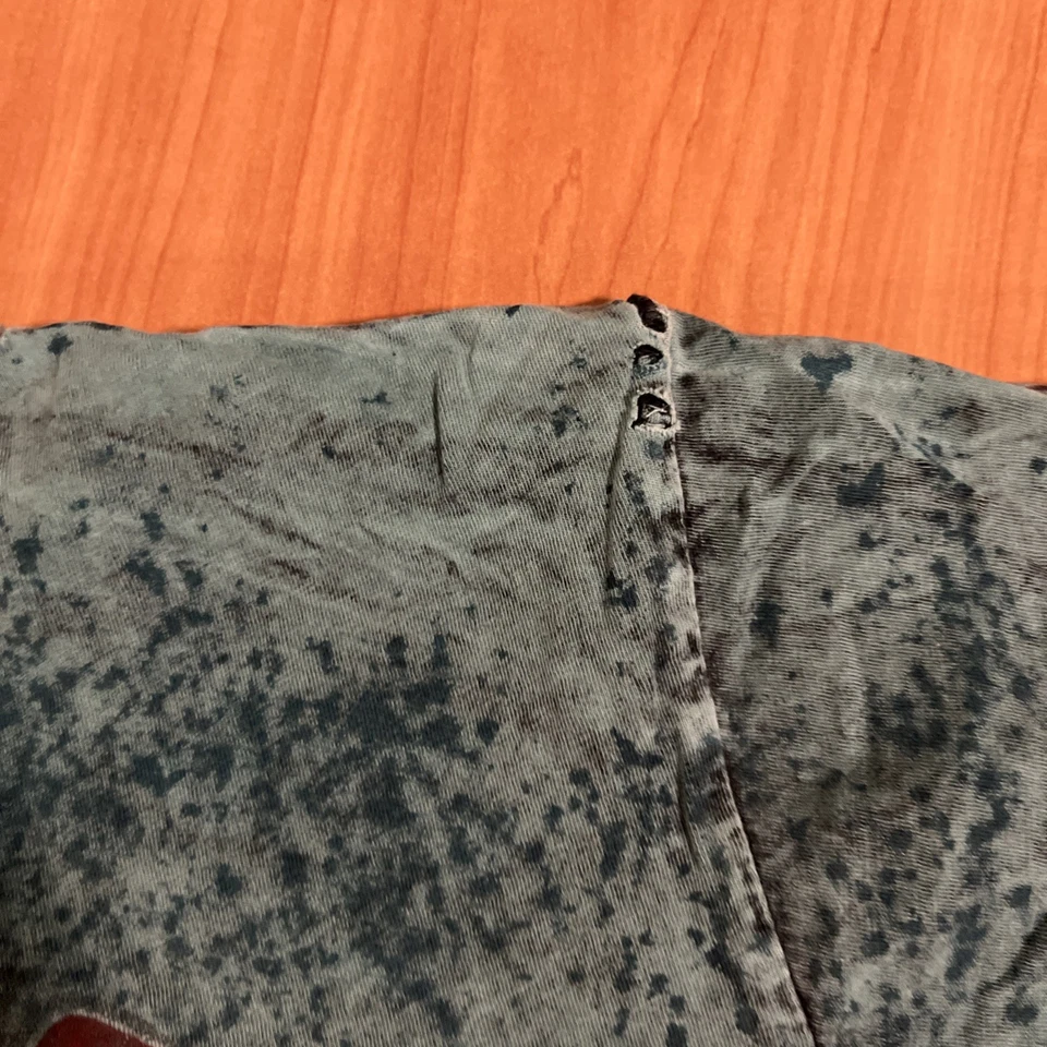 Affliction T-Shirt Men's 2XL Tie Dye Live Fast American Customs Graphic Tee - Image 4 of 4