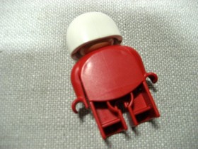 Lego Duplo Ferrari F1 Red Race Car from set 4693 and Duplo Race Car Driver #1