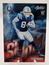 2025 Absolute Football #20 Tyler Warren By Storm Rookie RC