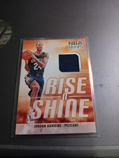 2023-24 Panini NBA Hoops - Rise N Shine Memorabilia Jordan Hawkins #RS-HAW (MEM,