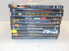 LOT OF 10 Action Drama. DVDs- ACTUAL TITLES IN PICTURE