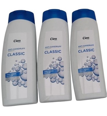 Cien Anti Schuppen Shampoo Classic 3x500ml - Juckreiz Kopfhaut Linderung Haarpflege