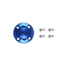 Blue Alloy Round Fuel Dot Cap Oil Tank Plug For RC Airplane Aircraft Model gg