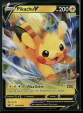 Pikachu V - SWSH285 SWSH285 Promo SWSH: Spada e Scudo Carte Promo Pokemon Holo